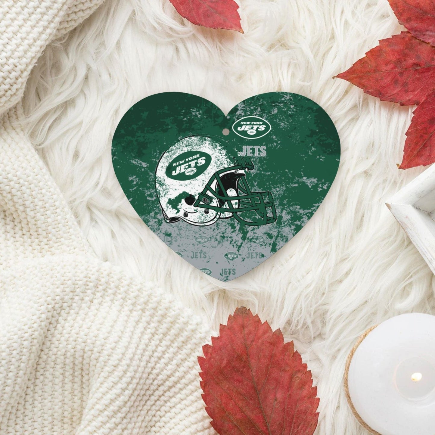 4-pcs New York Jets Car Air Fresheners Cards Set car aromatherapy tablets