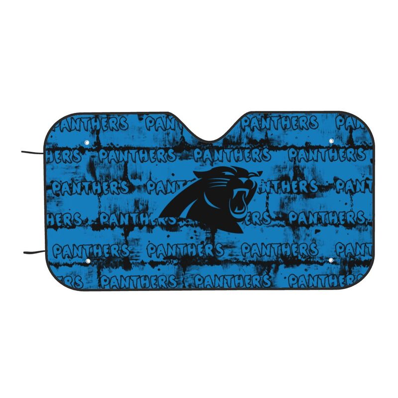 Carolina Panthers Printed front windshield sunshade car windshield sunshade (multi size)