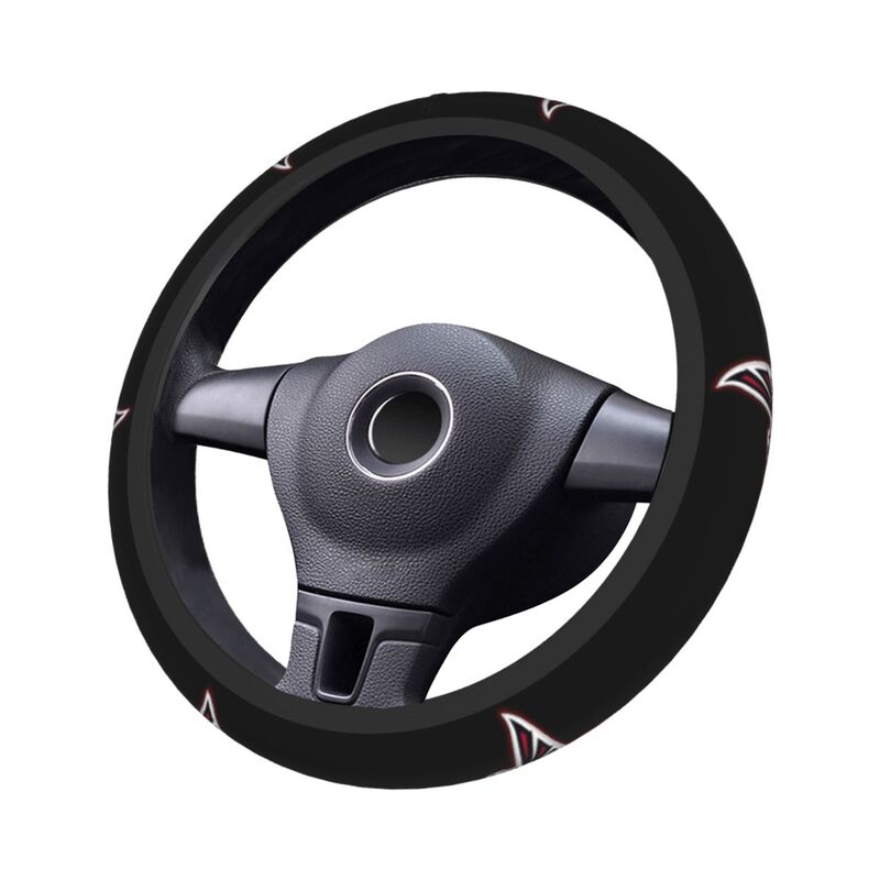 Atlanta Falcons 1 Printed breathable elastic steering wheel cover anti slip cover