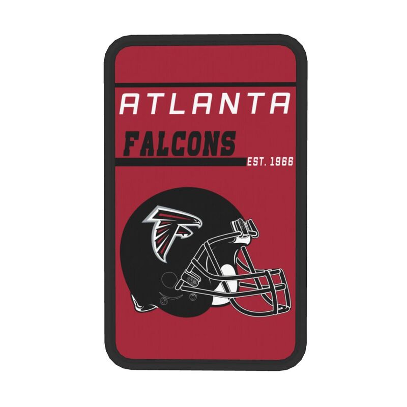 Atlanta Falcons Print car armrest box cushion armrest protective cover
