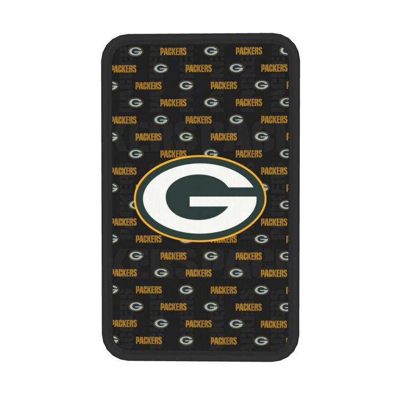 Green Bay Packers printed Car handrail cushion Personalized car armrest cover