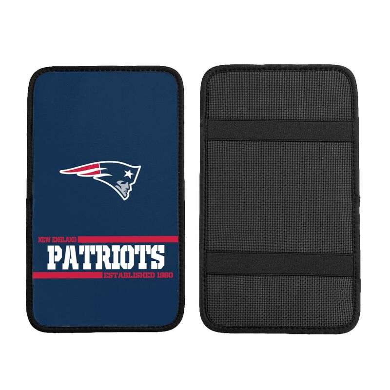 New England Patriots Printed car armrest box pad Protective pad