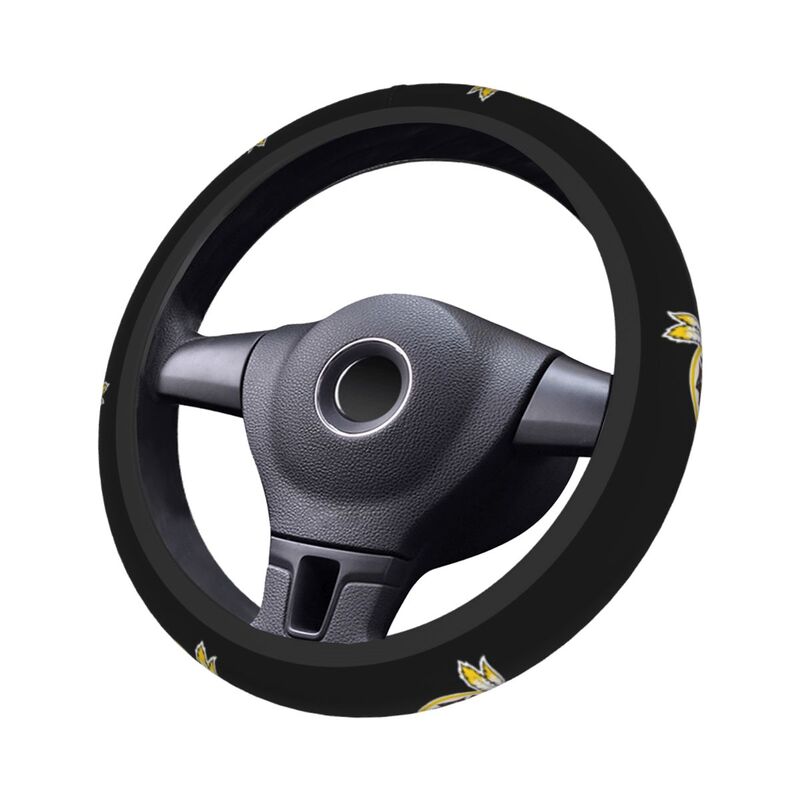 Washington Commanders 1 Printed car protective cover elastic steering wheel cover