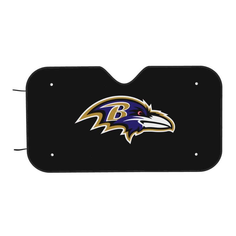 Baltimore Ravens Printed car windshield sunshade (multi size) front windshield sunshade