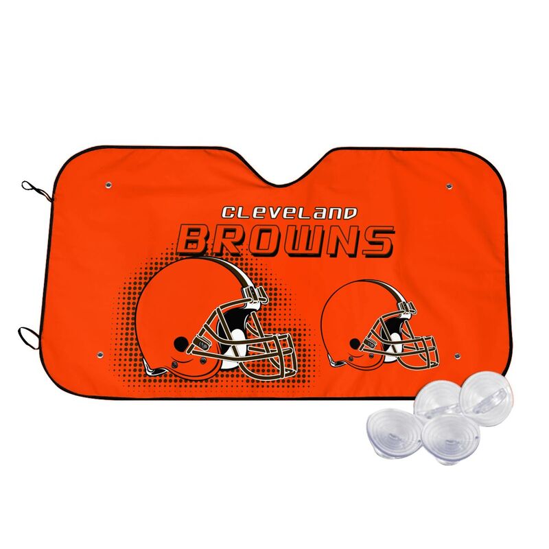 Cleveland Browns Printing Car windshield sunshades is suitable car front windshield sunshades