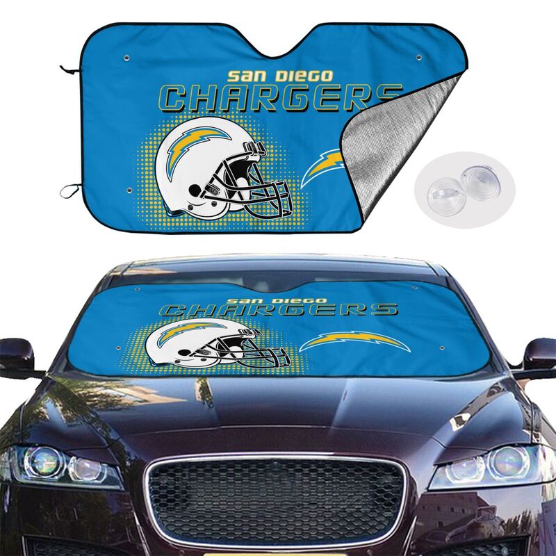 San Diego Chargers Printing Car windshield sunshades is suitable car front windshield sunshades