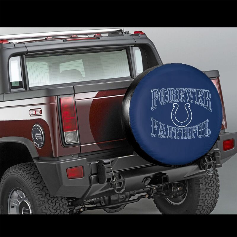 Indianapolis Colts Printing car spare tire dust protection cover tire protection cover