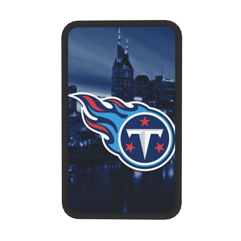 Car armrest box pad Tennessee Titans8 Printed central armrest box pad anti slip pad