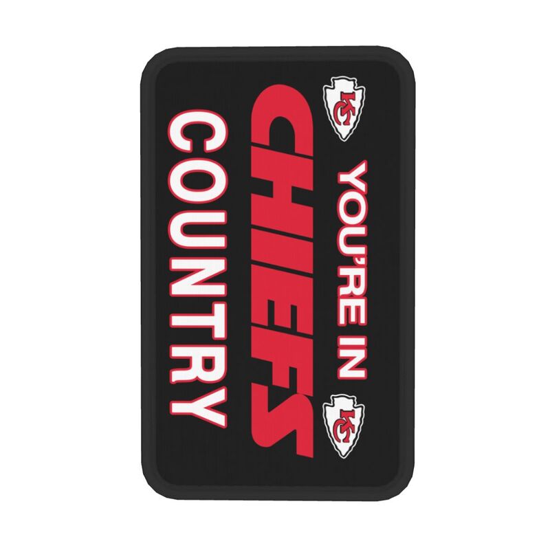 Kansas City Chiefs Printed car armrest box pad elbow support pad
