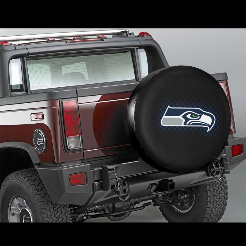 Seattle Seahawks Printing tire protection cover car sun protection tire protection cover