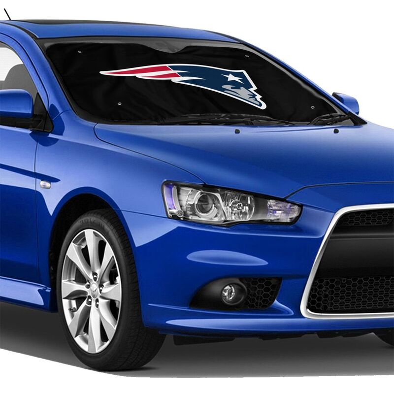 New England Patriots Printed car multi size front windshield sunshade car windshield sunshade