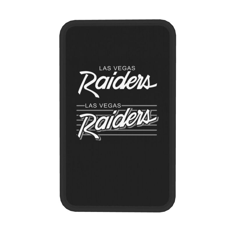 Car armrest box pad Las Vegas Raiders6 Printed central armrest box pad anti slip pad