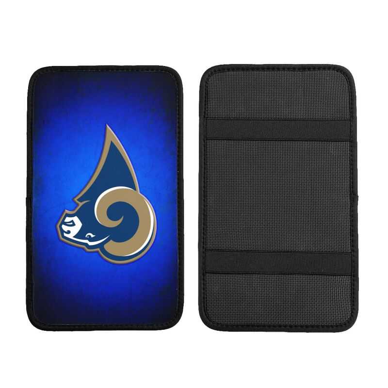 Los Angeles Rams2 Printed car armrest box pad anti-abrasion pad