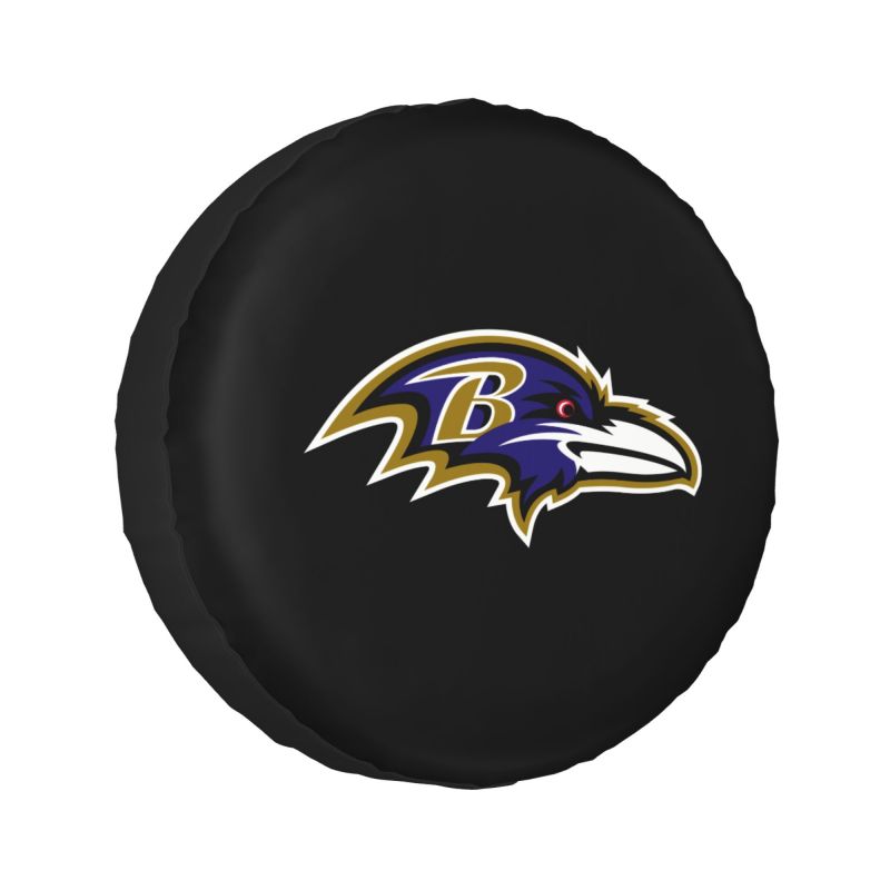 Baltimore Ravens Car tire protection cover spare tire waterproof and dustproof cover