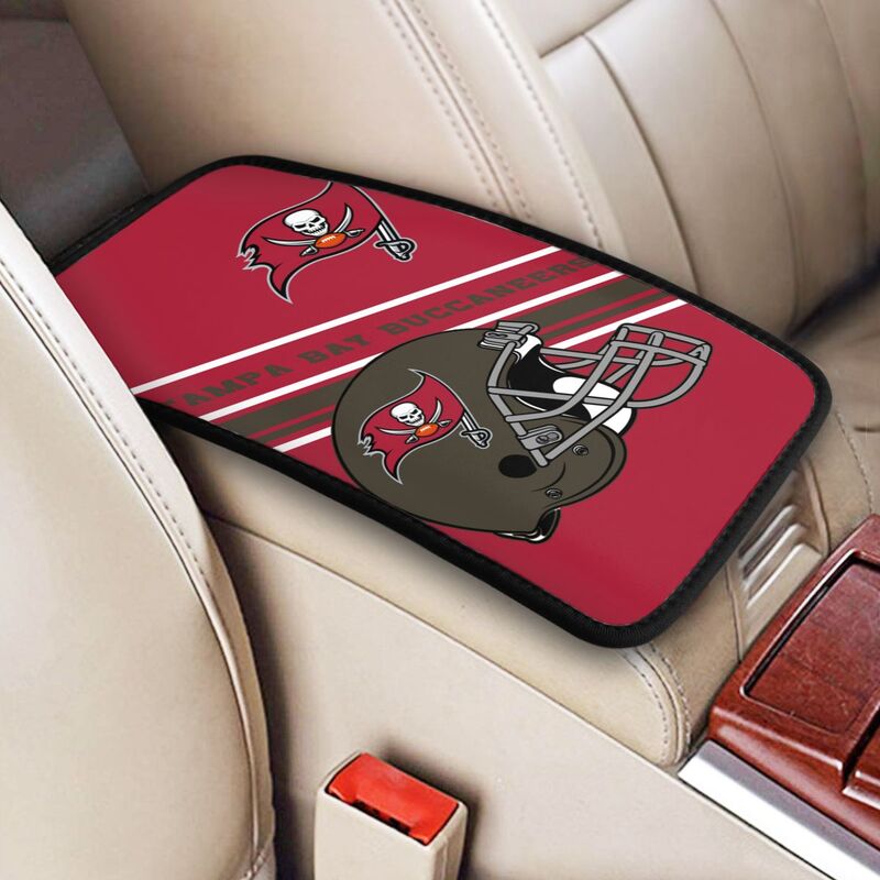 Tampa Bay Buccaneers Print armrest protective cover car armrest box cushion