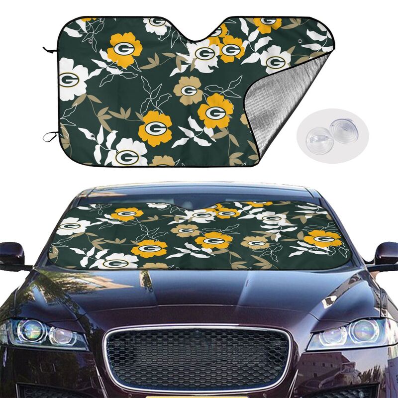 Green Bay Packers Printed car windshield sunshade front windshield sunshade (multi size)