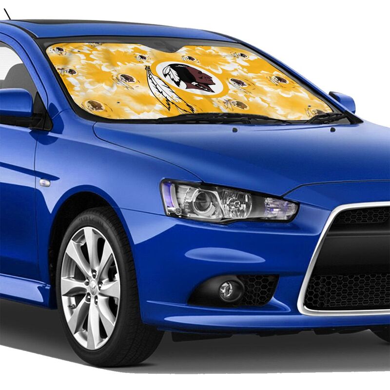 Washington Redskins Printed multi size car front windshield sunshade car windshield sunshade