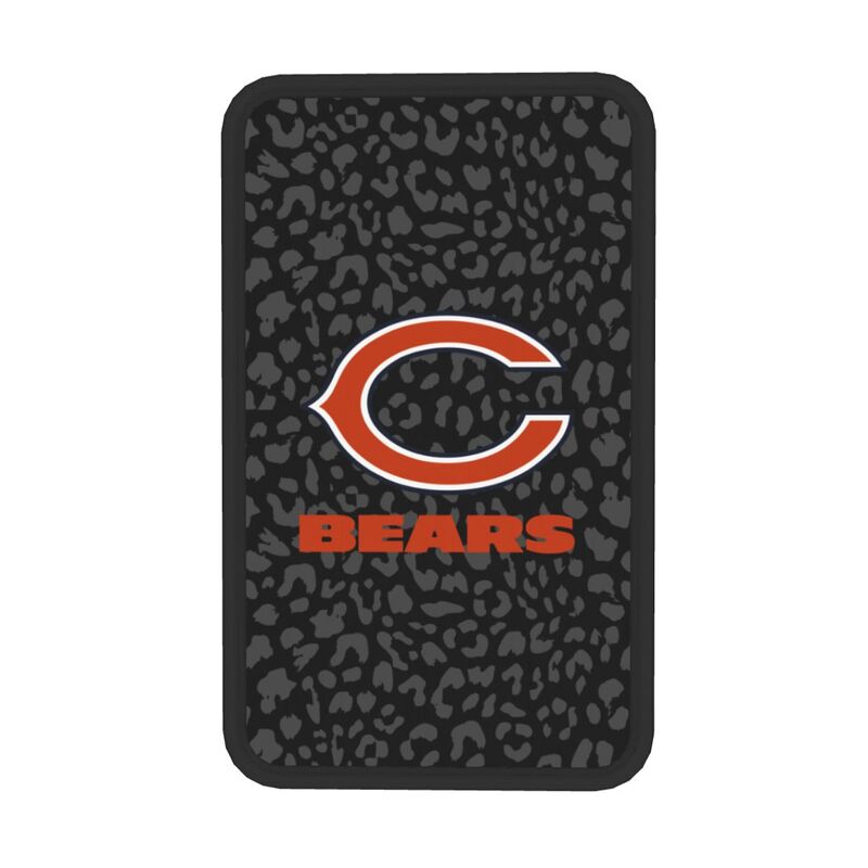 Chicago Bears print Car handrail box cushion Personalized car armrest cover