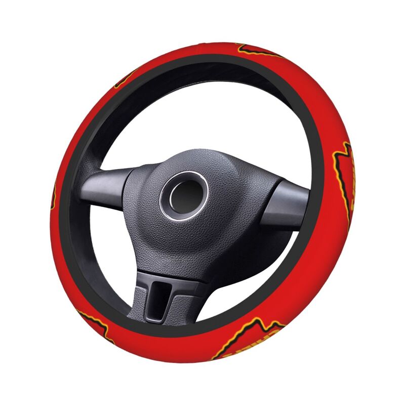 Kansas City Chiefs 1 Printed breathable elastic steering wheel cover