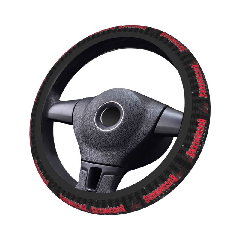 Tampa Bay Buccaneers Printed breathable elastic steering wheel cover anti slip cover
