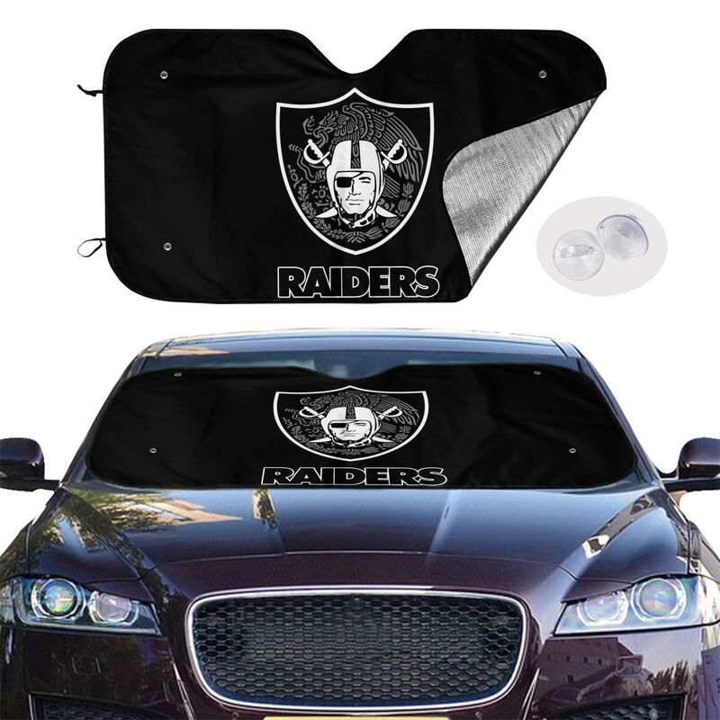 Las Vegas Raiders Printing Car windshield sunshades is suitable front windshield sunshades