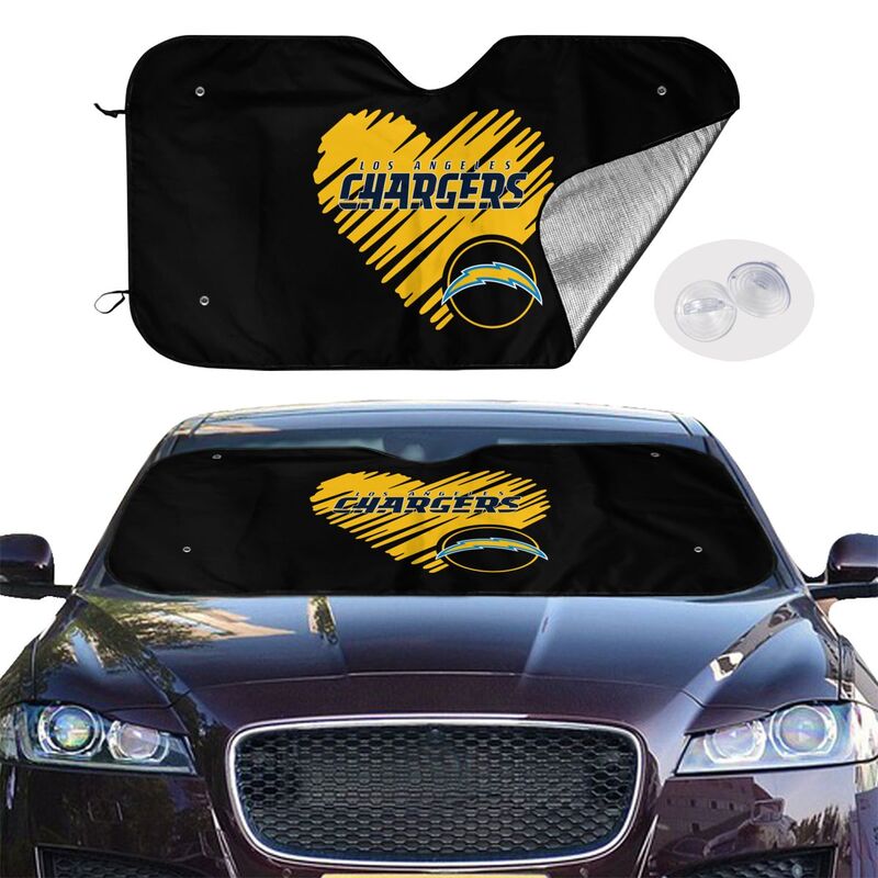 San Diego Chargers Printing is suitable car front windshield sunshades Car windshield sunshades