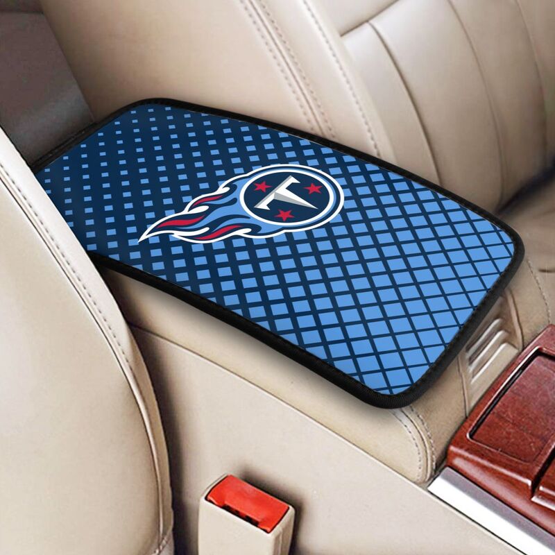 Tennessee Titans Car handrail box cushion Personalized printed car armrest cover