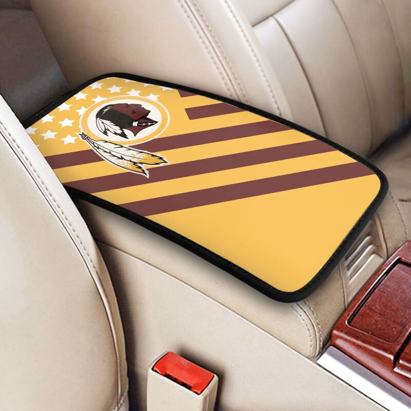 Washington Commanders Printed car armrest box pad anti-abrasion pad