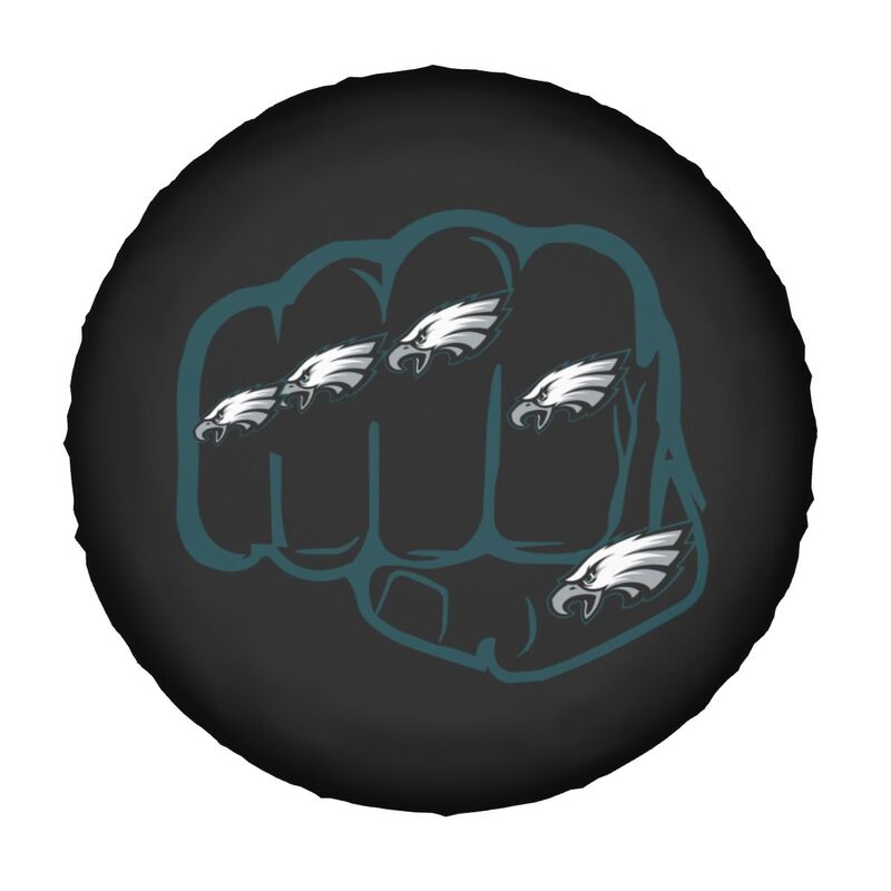 Philadelphia Eagles Print tire protection cover car spare tire dust protection covers
