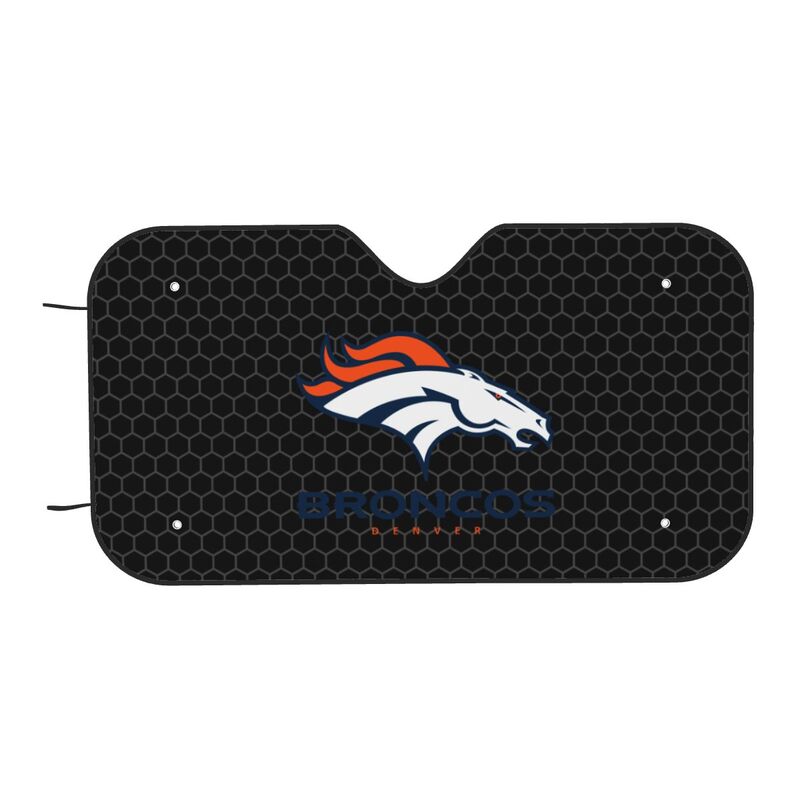 Denver Broncos 2 Printed is suitable front Car windshield sunshades Car windshield sunshades