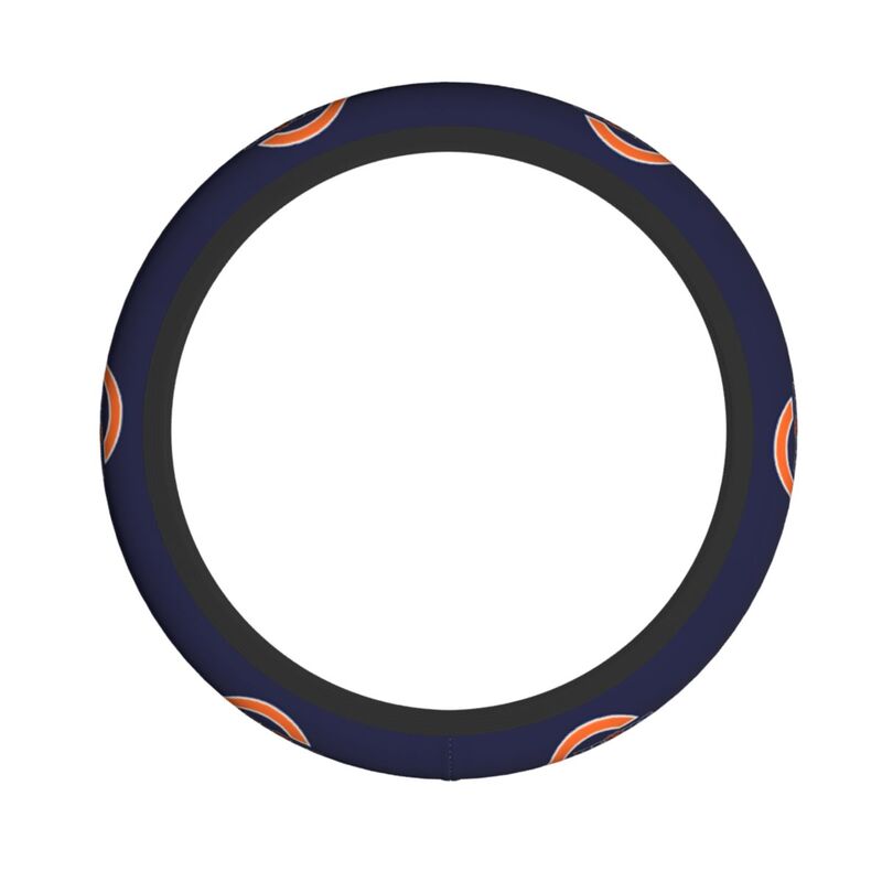 Chicago Bears 2 Printed car protective cover elastic steering wheel cover