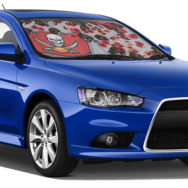 Tampa Bay Buccaneers Print multiple sizes car windshield sunshade panel car windshield sunshade cover