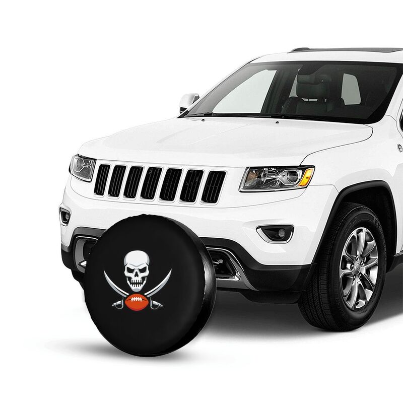 Tampa Bay Buccaneers car dustproof sunscreen tyre protective cover Tyre protective cover