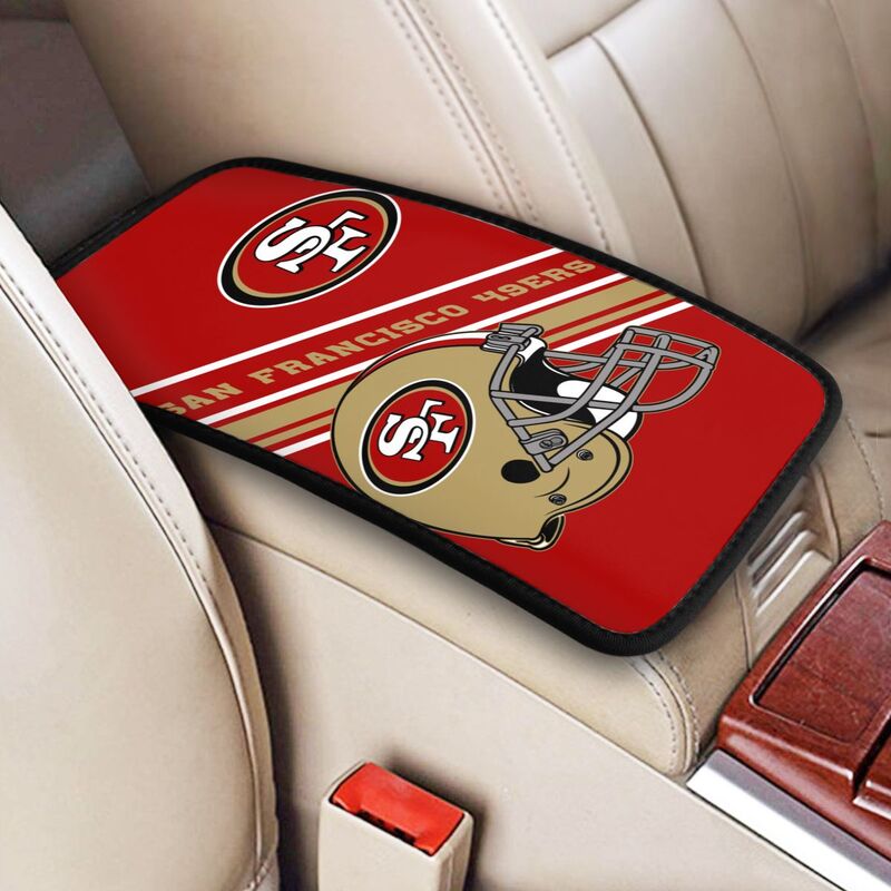 San Francisco 49ers Print armrest protective cover car armrest box cushion