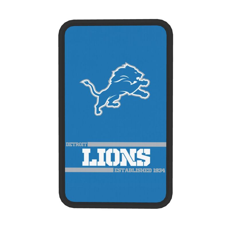 Detroit Lions Printed car armrest box pad Protective pad