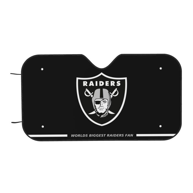 Las Vegas Raiders 2 Printing Car windshield sunshades is suitable front windshield sunshades