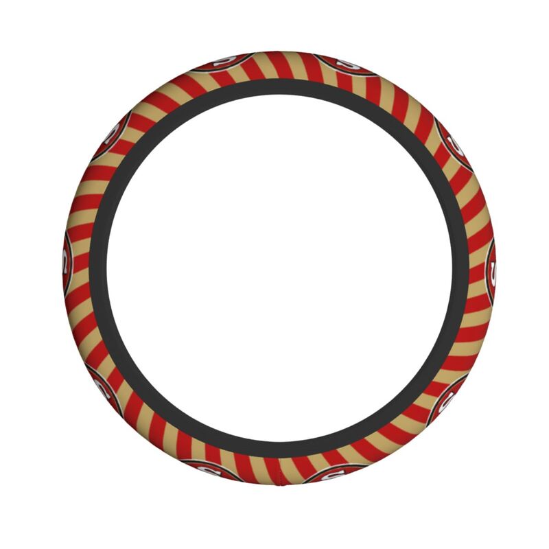 San Francisco 49ers 8 Printed breathable elastic steering wheel anti slip cover