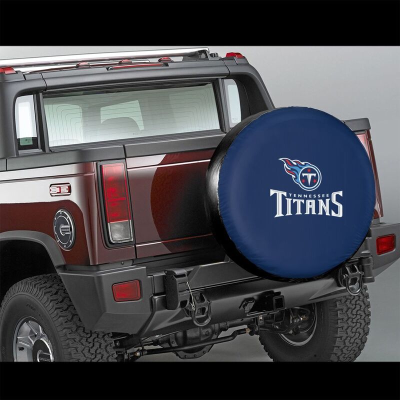 Tennessee Titans 2 Print tire protection covers car sunscreen tire protection covers