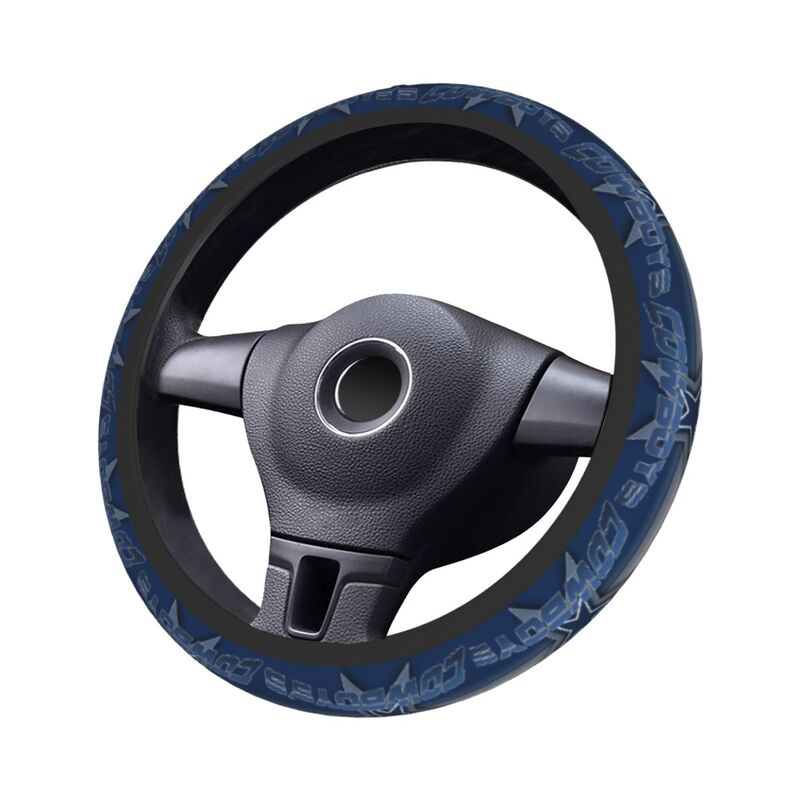 Dallas Cowboys Printed elastic steering wheel cover car steering wheel protective cover
