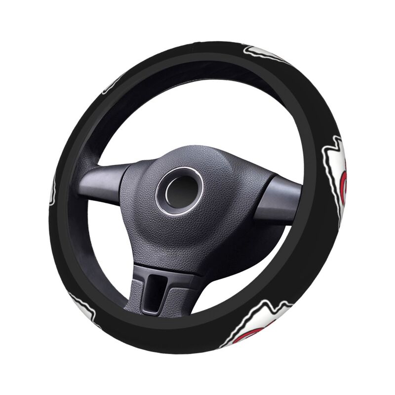 Kansas City Chiefs Printed elastic steering wheel cover car steering wheel protective cover