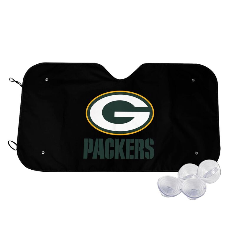Green Bay Packers 3 Printing suitable for front Car windshield sunshades Car windshield sunshades