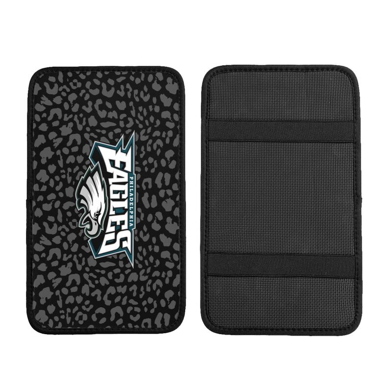 Philadelphia Eagles 3 printed Car handrail box cushion Personalized car armrest cover