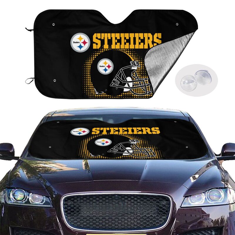 Pittsburgh Steelers Printing car front windshield sunshade car windshield sunshade multi size