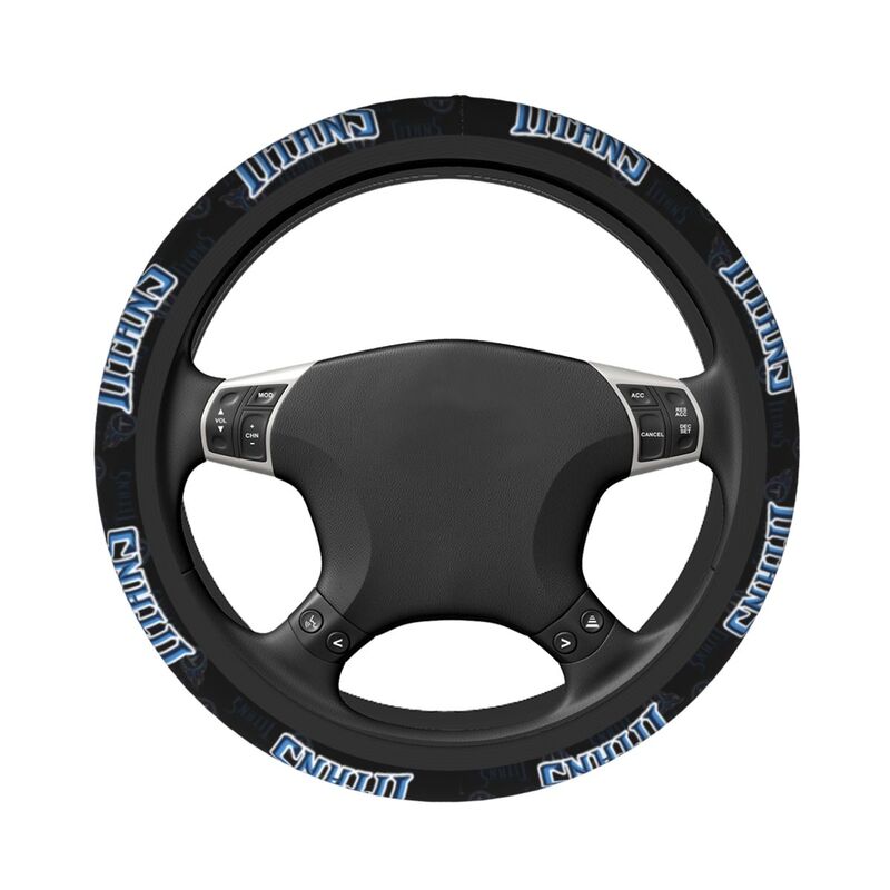 Tennessee Titans Printed breathable elastic steering wheel cover