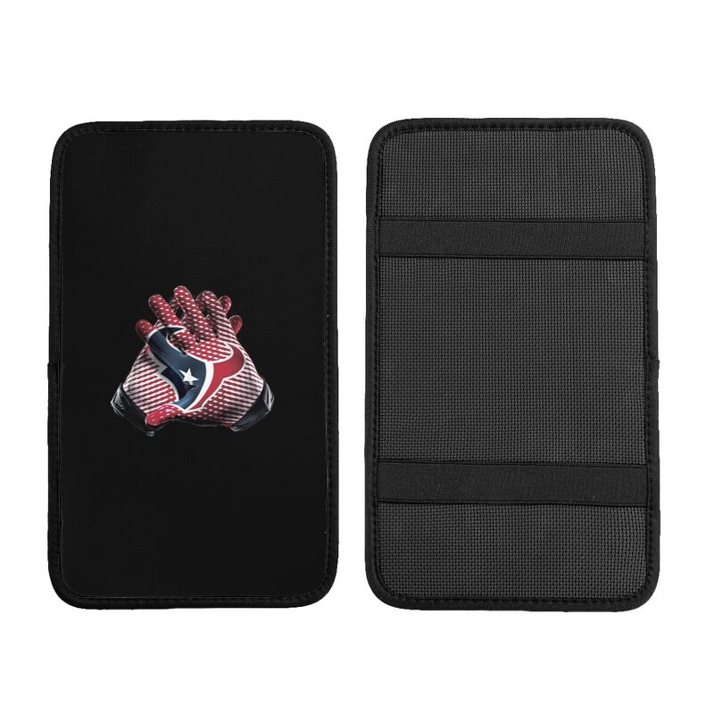 Houston Texans1 Printed car center armrest box pad anti slip pad