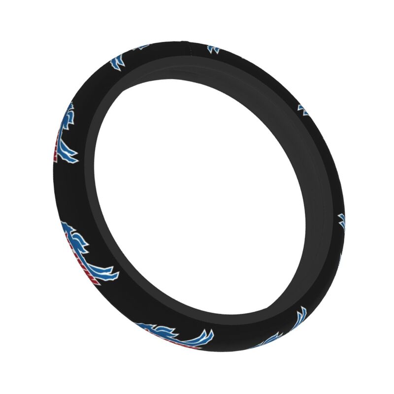 Buffalo Bills 1 Printed breathable anti slip cover elastic steering wheel cover