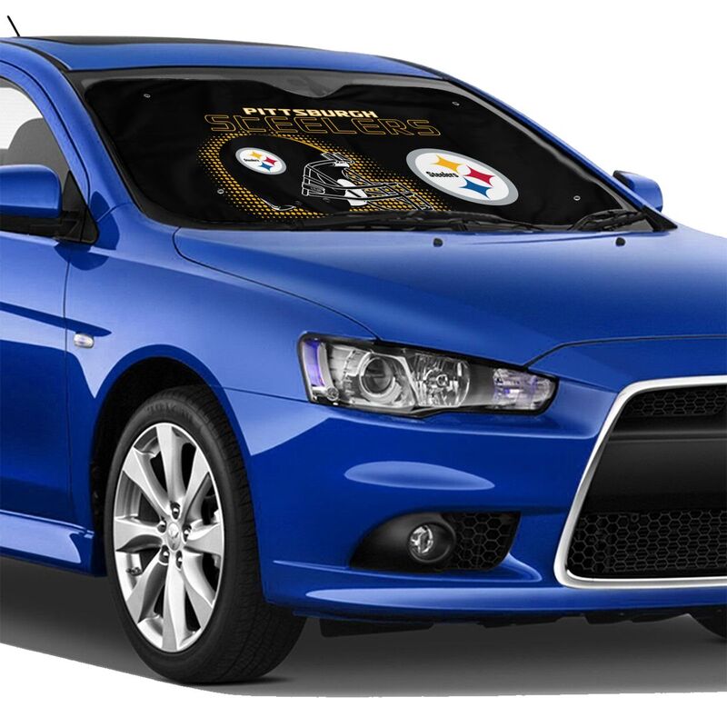 Pittsburgh Steelers Printing Car windshield sunshades is suitable car front windshield sunshades
