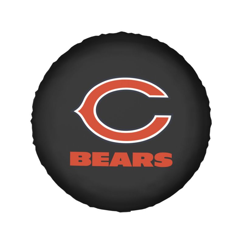 Chicago Bears Car tire protection cover spare tire waterproof and dustproof cover