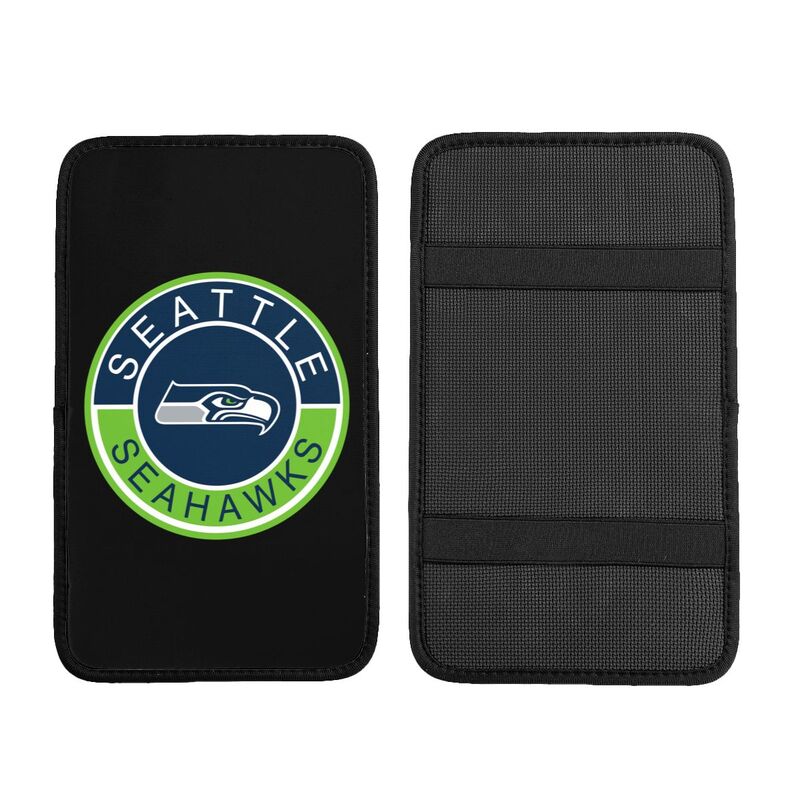 Seattle Seahawks print car armrest protective cover Car center console armrest pad