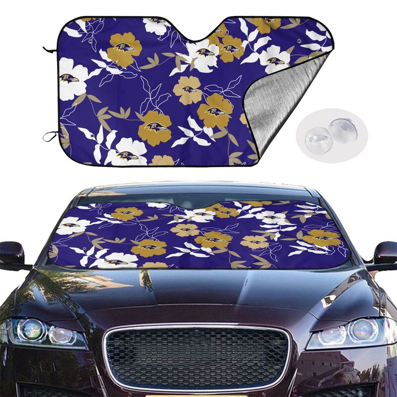 Baltimore Ravens Printed car windshield sunshade front windshield sunshade (multi size)